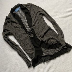 💄 Simply Vera Wang Light Open Front Sweater